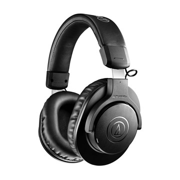 audio-technica ATH-M20XBT 無線耳罩式耳機 藍牙耳機 耳罩式耳機-黑色