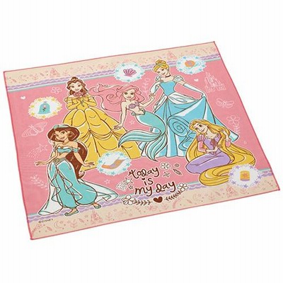 ディズニープリンセス ランチクロス ( 23 ) 17256 クロス ランチョンマット お弁当つつみ ランチグッズ disney キャラクター 雑貨