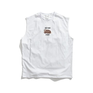 ONE DAY 台灣製 163A29 寬版背心 坦克背心 健身背心 舒服的睡衣