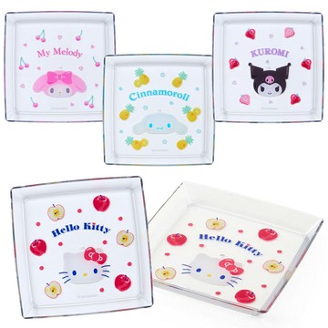 真愛日本 凱蒂貓 kitty 美樂蒂 大耳狗 庫洛米 日本製 樹脂 盤子 盤 點心盤 餐盤 水果盤 KD41