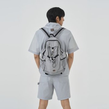 BBC EARTH 男女 RIPSTOP ANIMAL BACKPACK 後背包 灰色 BE5ABP03U130