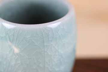 【送禮好物】140ml 哥窯 冰裂釉 日式手工茶杯 名家葉敏祥手作