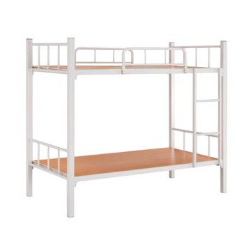 文創集 洛陽城3.1尺單人方管鐵製雙層床台組合-92x199x169cm免組