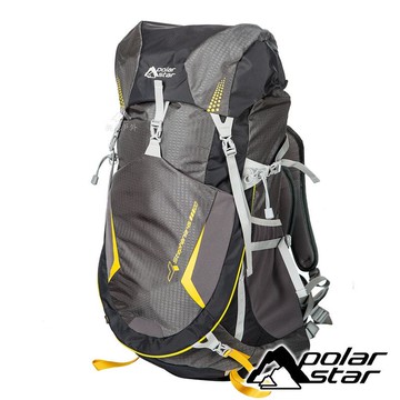 【PolarStar】透氣網架背包45L『沙灰』P18712