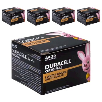DURACELL 金頂 台灣公司貨 經典鹼性AA電池 3號  20個裝  5盒