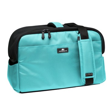 Sleepypod ATOM 輕旅外出旅行包-藍綠 (外出包 提籠 寵物安全座椅 運輸籠 防脫逃設計)