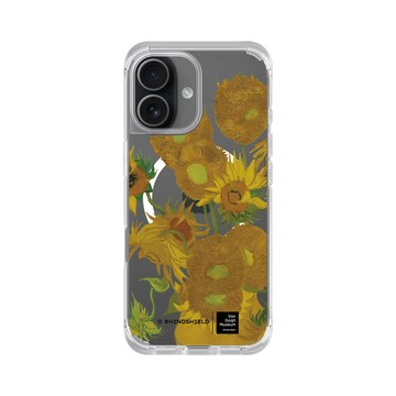 iPhone 17 ClearX (MagSafe 兼容) 晶透白 - Van Gogh Museum - 向日葵-透明
