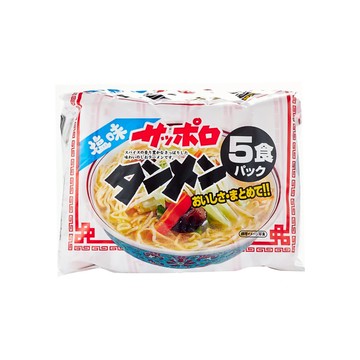 [家速配]砂押札幌蔬菜鹽味袋裝拉麵