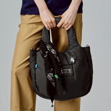 【MOZ瑞典駝鹿】Light 空氣 雲朵包(黑)大