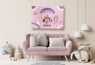 客製禮物 |客製化生日/派對掛布