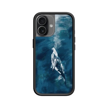 iPhone 17 Mod NX -邊框背蓋組合 (相機按鈕) 黑 - 產房 - 鯨魚：海洋的長老