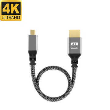 跨境micro hdmi轉hdmi 4k高清線相機連接線D型數據線電腦電視機頂【Snowbelle優選】