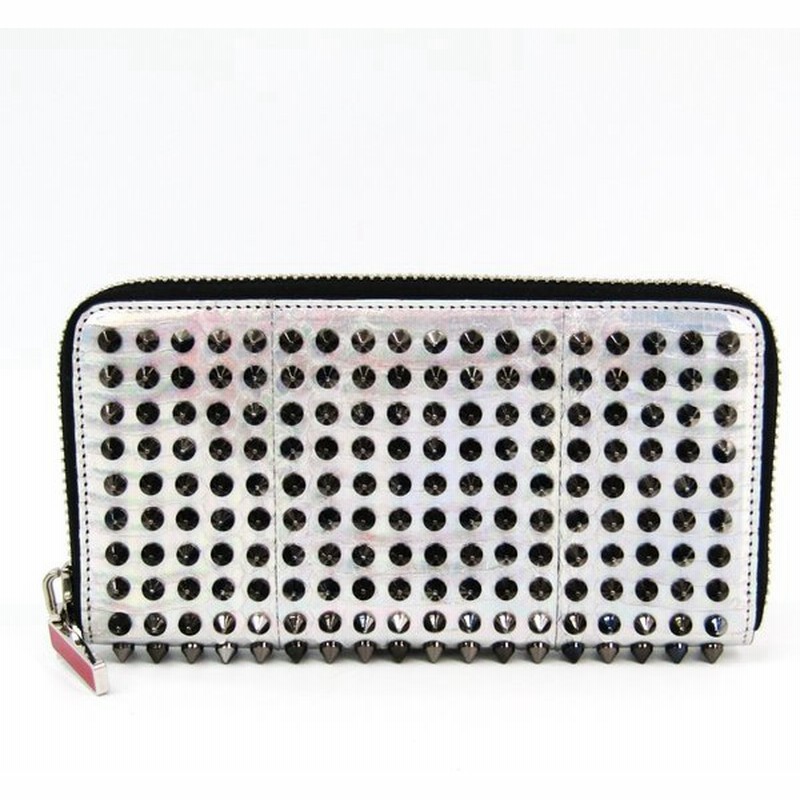 クリスチャン ルブタン パネトーネ メンズ パイソン スタッズ 長財布 二つ折り シルバー 通販 Lineポイント最大0 5 Get Lineショッピング