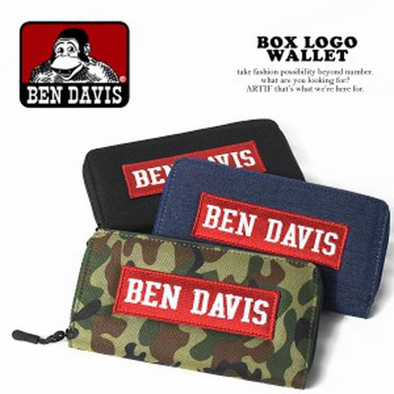 Ben Davis ベンデイビス Box Logo Wallet メンズ 小物 財布 長財布 サイフ ストリート Bendavis ベンデービス Atfacc 通販 Lineポイント最大1 0 Get Lineショッピング