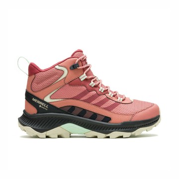 merrell 美國 女 speed strike 2 mid gore-tex 中筒登山鞋岩石紅