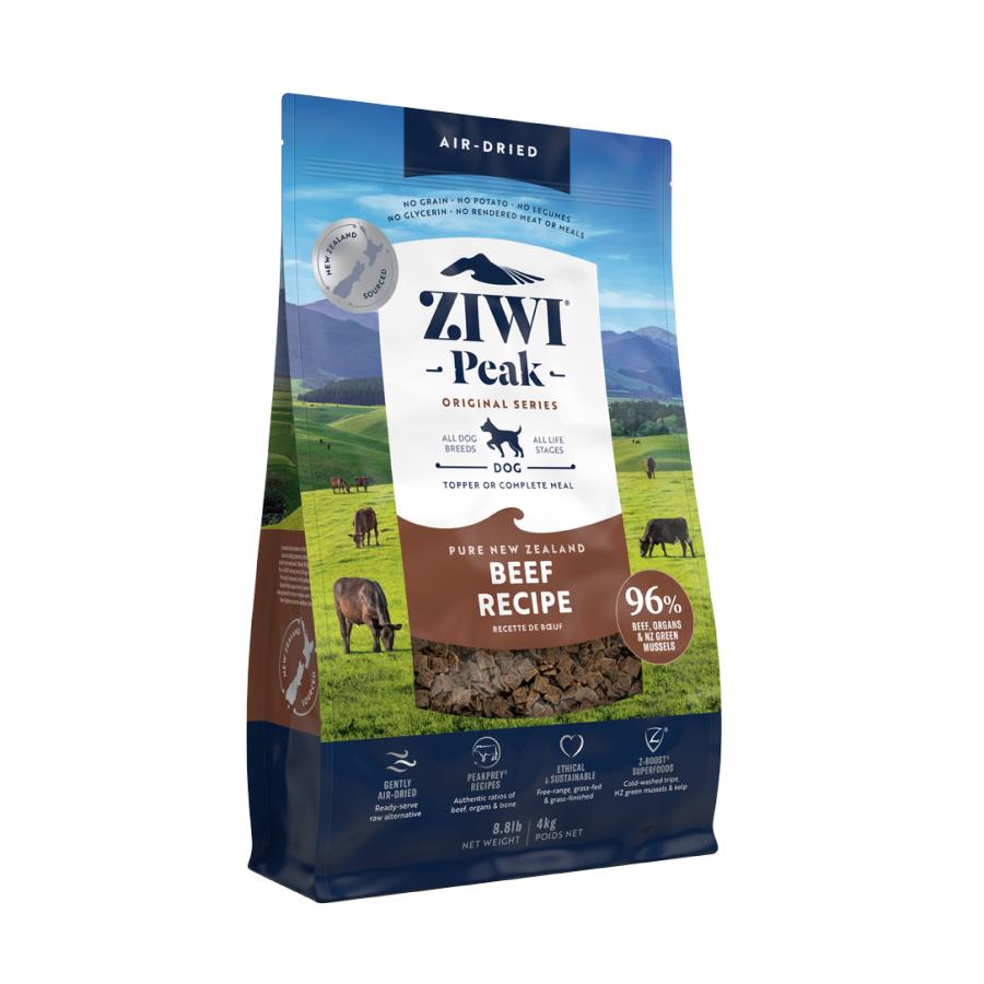 ZIWI Peak エアドライ・ドッグフード グラスフェッドビーフ 4kg (正規品)