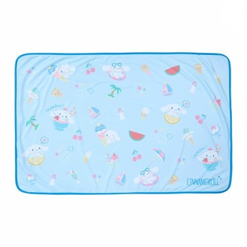 【震撼精品百貨】大耳狗_Cinnamoroll~日本三麗鷗Sanrio 大耳狗涼感冷氣毯110x70cm夏日滿版*42102