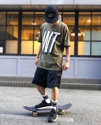 Wtaps Tracks Shorts Nylon Tussah 20SS 黑色深藍綠短褲工作褲jungle推薦| Yahoo奇摩拍賣| LINE購物