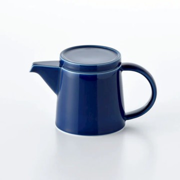 白山陶器 M型壺 藍