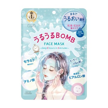KOSE 高絲 CLEAR TURN 光映透 爆彈保濕面膜 168毫升  7個  1包