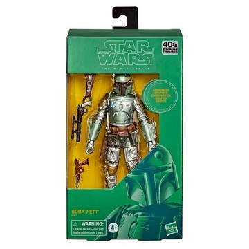 星際大戰 Star Wars 黑標 6吋 金屬碳化版 賞金獵人 波巴費特 Boba Fett