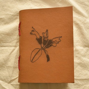 雷雕圖案-後花園系列 | 客製化 手工書 - 加購服務