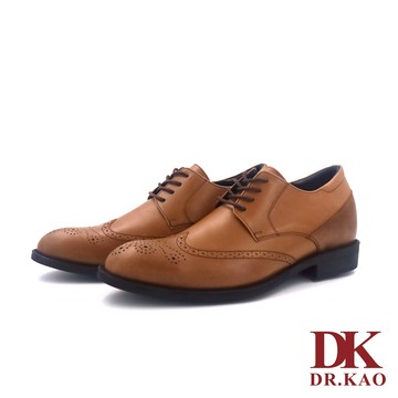 【DK 空氣鞋】經典雕花牛津空氣男鞋 86-4092-55 棕