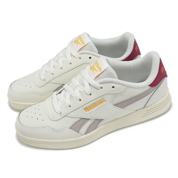 休閒鞋 Court Advance 女鞋 男鞋 米白 灰 紅 低筒 皮革 復古 100208922