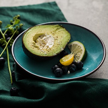 朵頤水之生靈歐式小吃碟陶瓷菜碟家用個性 創意餐具醋碟醬油碟1入