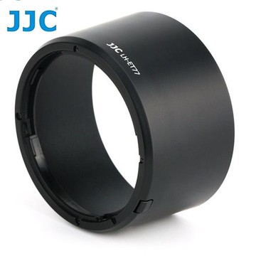 JJC佳能Canon副廠太陽罩相容Canon原廠ET-77遮光罩LH-ET77適RF 85mm f2.0 Macro IS STM Lens Hood