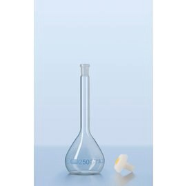 《德國 DWK 》德製   DURAN 定量瓶 A級 500ML 【1支】實驗儀器 玻璃容器 試藥瓶 樣品瓶 VOLUMETRIC FLASK 500ML