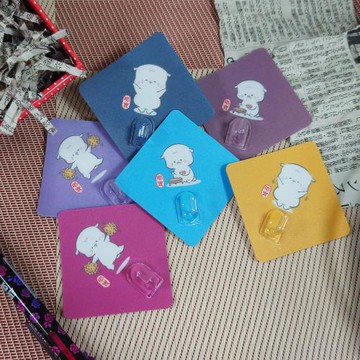 7-Nice 嘟寶無痕掛勾貼片6入組