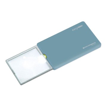 easyPOCKET 4x/16D 德國製LED攜帶型非球面放大鏡 海星藍