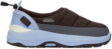 SUICOKE SSENSE 独家发售棕色 Pepper-Evab 运动鞋