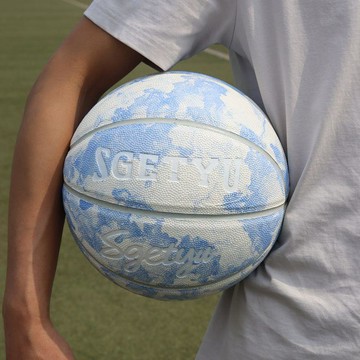 YOG-籃球青少年專用小學初中生高中生真皮室內外手感耐磨軟皮比賽專用