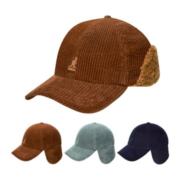 KANGOL 燈芯絨護耳棒球帽 COZY CORD EARFLAP BASEBALL 軟布全封帽 軟布老帽 秋冬款