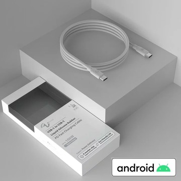 Allite 1.5 M 液態矽膠充電線(USB-C to USB-C) 兩色  完美主義【Z0315】