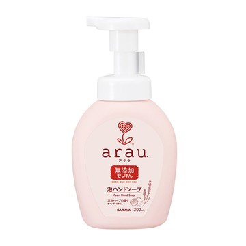 【日本 SARAYA】arau.愛樂寶 溫和洗手慕斯300ml