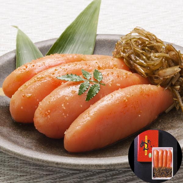 福岡 昆布漬 辛子明太子 (無着色) 300g (明太子250g 昆布50g) ギフト プレゼント お中元 御中元 お歳暮 御歳暮