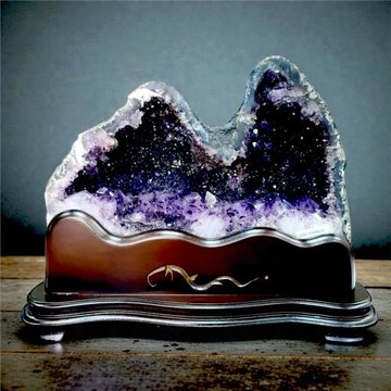 【SUMMER寶石】 藏風納氣5A帝王紫晶洞 16.9KG