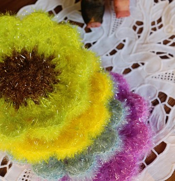 ChiChi手作-手工編織韓國超好用菜瓜布