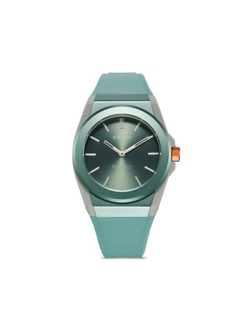 D1 Milano - Carbonlite 40.5mm - unisex - Carbon/Silicone - One Size - Blue