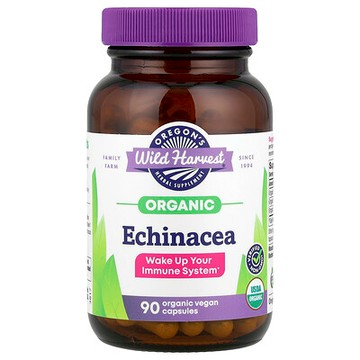 Oregon's Wild Harvest, 有機鬆果菊，90 粒有機全素膠囊