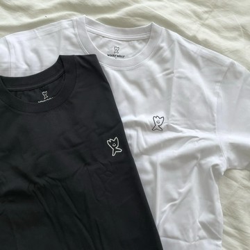 台現 Wacky Willy 火柴人短袖 1+1 兩件組 兩件套 經典款短t 短踢 寬鬆短袖 簡約款 百搭款 韓國短袖