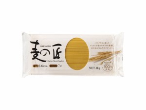  麦の匠 スパゲッティ １．６ｍｍ 1Kg ｘ12個