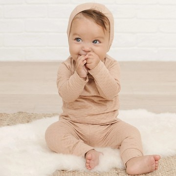 美國 Quincy Mae【有機棉】長袖上衣/長褲