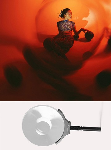 LLP82mmV4手持特效濾鏡攝影前景虛化半圓旋渦黑洞萬花筒多影棱鏡