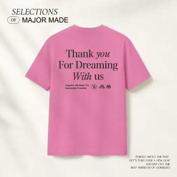 90復古感夢想字母短T