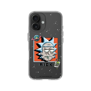 iPhone 16 Clear 透明 - 瑞克和莫蒂 Rick and Morty - Pixel瑞克