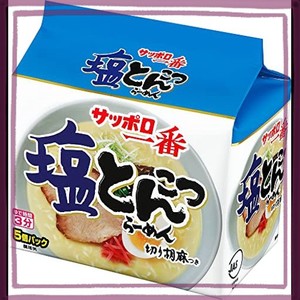 サッポロ一番 塩とんこつラーメン 5個パック(97G×5) ×6個